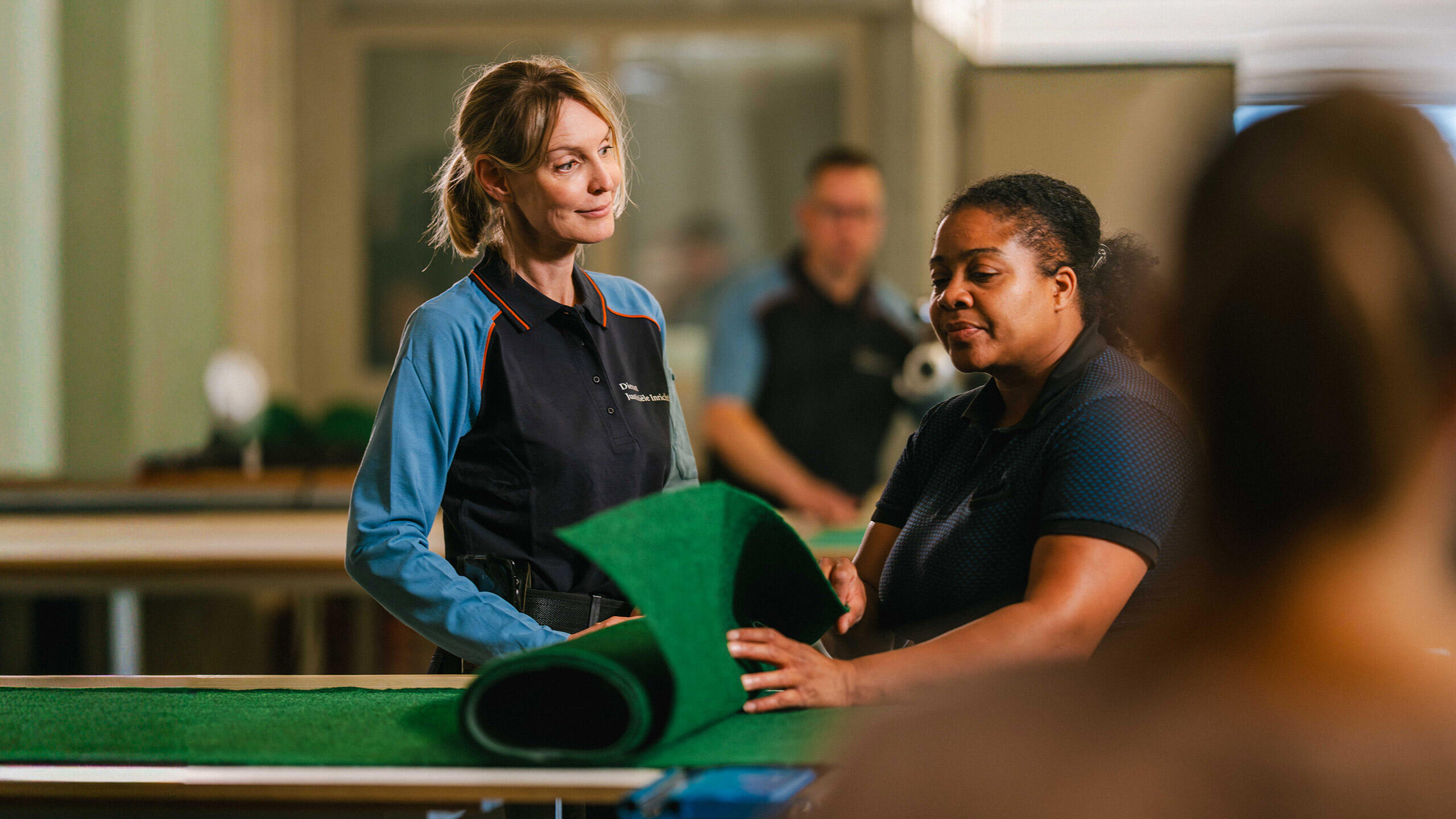 Gedetineerden structuur aanleren