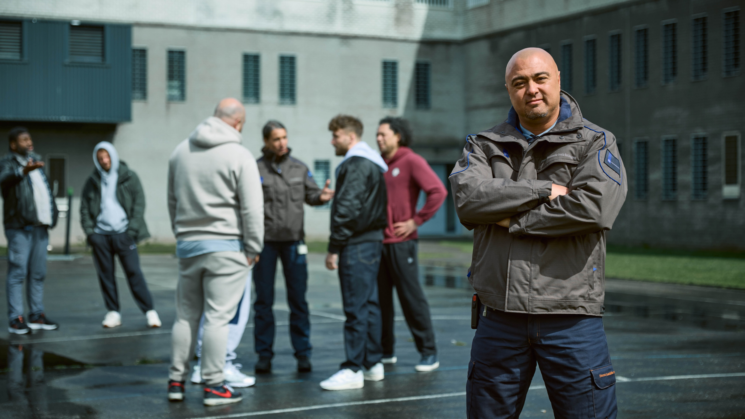 Wervingsavond bij de gevangenis in Vught